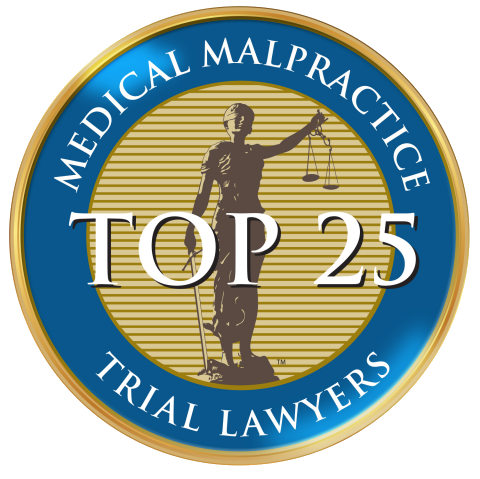Medical Malpractice Trial Lawyers Top 25 Award